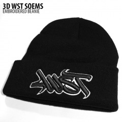 3D WST Soems Embroidered Beanie