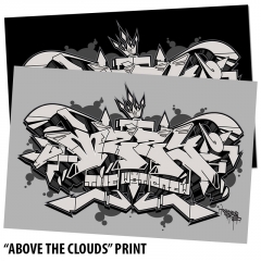 Izzy "Above The Clouds" Print