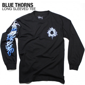 Blue Thorns Long Sleeved Tee
