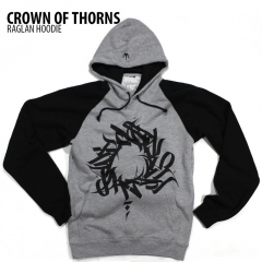 Crown of Thorns Raglan Hoodie