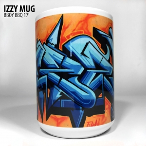 Izzy 15 Oz Graffiti Mug