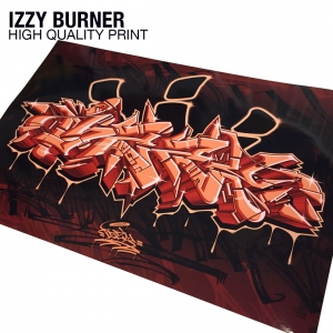 New! Izzy Burner Print