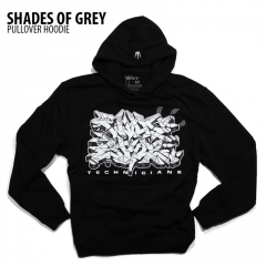 Shades of Grey Pullover Hoodie
