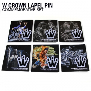 New! Classic Crown Lapel Pin - Elemental Edition