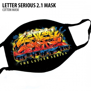 New! Letter Serious 2.1 Mask
