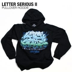 Letter Serious 2 Pullover Hoodie