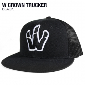 New! W Crown Trucker Hat
