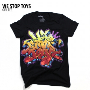 We Stop Toys Girl Tee